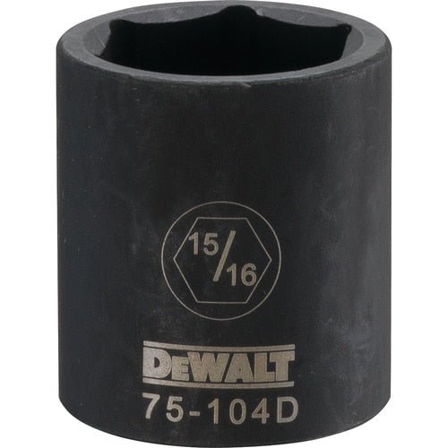 DEWALT DWMT75104OSP-Dwmt 6Pt 1/2In Dr Im Skt 15/16In SAE - Wise Line Tools