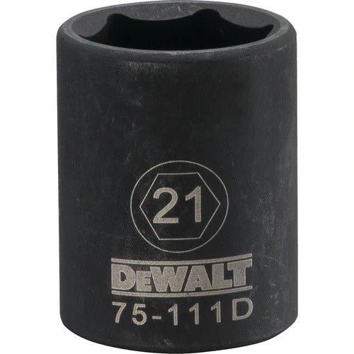 DEWALT DWMT75111OSP-Dwmt 6Pt 1/2In Dr Im Skt 21 Mm - Wise Line Tools