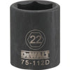Clé à douille DEWALT DWMT75112OSP-Dwmt 6 points 1/2 po, 22 mm