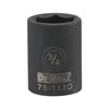 Douille à chocs DEWALT DWMT75113OSP-6 pans 1/2" 3/4" SAE