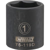 DEWALT DWMT75119OSP-Dwmt 6Pt 1/2In Dr Im Skt 6 Pt 1In SAE