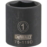 DEWALT DWMT75119OSP-Dwmt 6Pt 1/2In Dr Im Skt 6 Pt 1In SAE - Wise Line Tools