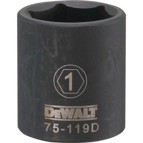 DEWALT DWMT75119OSP-Dwmt 6Pt 1/2In Dr Im Skt 6 Pt 1In SAE - Wise Line Tools