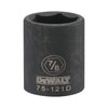 Douille à chocs DEWALT DWMT75121OSP-6 pans 1/2" 7/8" SAE