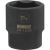 DEWALT DWMT75123OSP-6-Punkt-Schlagschrauber-Steckschlüsseleinsatz, 1/2 Zoll Antrieb, 1-1/16 Zoll SAE