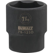 DEWALT DWMT75123OSP-6 Point 1/2" Drive Impact Socket 1-1/16" SAE - Wise Line Tools