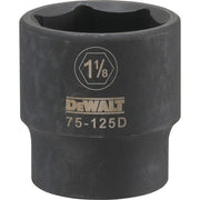 DEWALT DWMT75125OSP-Dwmt 6Pt 1/2In Dr Im Skt 1-1/8In SAE - Wise Line Tools