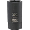 DEWALT DWMT75132OSP-Dwmt 3/4 po Dr DP Im Skt 1-1/4 po SAE