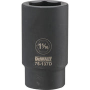 DEWALT DWMT75137OSP-3/4" Drive Deep Impact Socket 1-5/16" SAE - Wise Line Tools