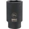 DEWALT DWMT75139OSP-Dwmt 3/4 po Dr DP Im Skt 1-7/16 po SAE