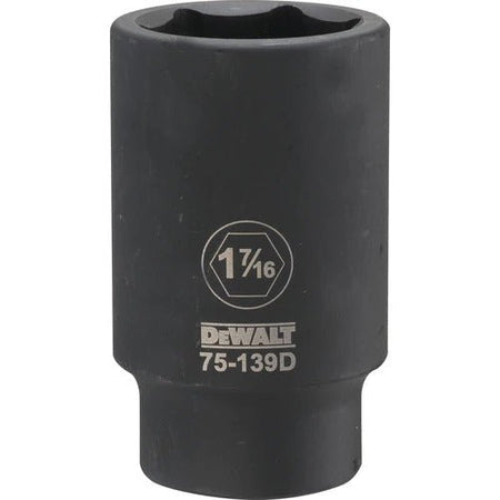 DEWALT DWMT75139OSP-Dwmt 3/4In Dr Dp Im Skt 1-7/16In SAE - Wise Line Tools