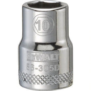 DEWALT DWMT86305OSP-001Pc 38Dr Socket-06Pt-10 - Wise Line Tools