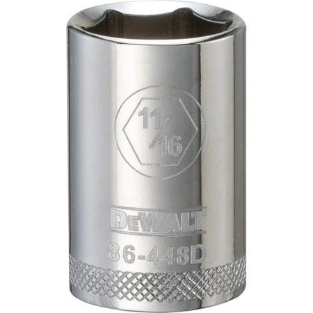 DEWALT DWMT86448OSP-001Pc 12Dr Socket-06Pt-11/16 - Wise Line Tools