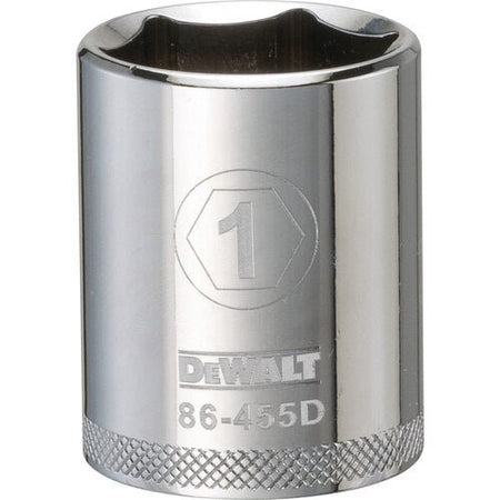 DEWALT DWMT86455OSP-6 Point 1/2" Drive Socket 1" SAE - Wise Line Tools