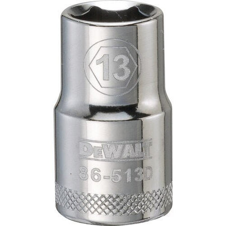 DEWALT DWMT86513OSP-001Pc 12Dr Socket-06Pt-13 - Wise Line Tools
