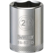 DEWALT DWMT86521OSP-001Pc 12Dr Socket-06Pt-21 - Wise Line Tools