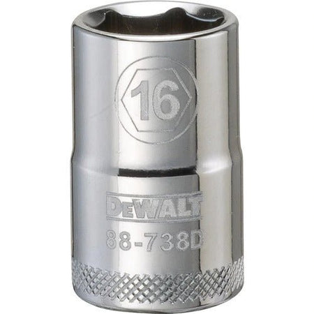 DEWALT DWMT88738OSP-001Pc 12Dr Socket-06Pt-16 - Wise Line Tools