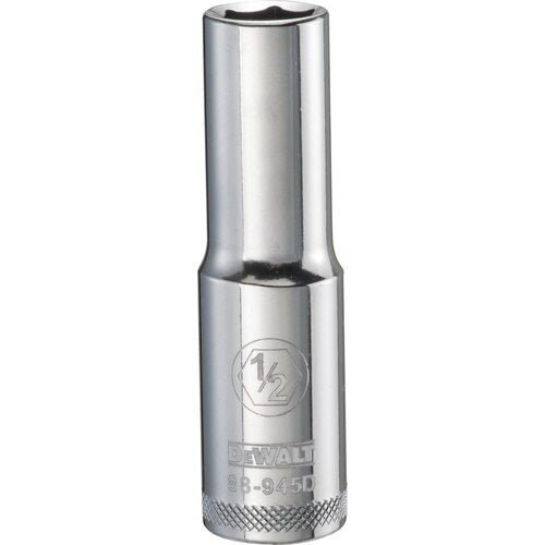 DEWALT DWMT88945OSP-001Pc 12Dr Deep Socket-06Pt-1/2 - Wise Line Tools
