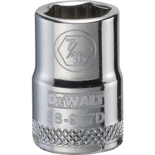 DEWALT DWMT88977OSP-001Pc 38Dr Socket-06Pt-7/16 - Wise Line Tools