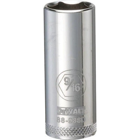 DEWALT DWMT88988OSP-001Pc 38Dr Deep Socket-06Pt-9/16 - Wise Line Tools
