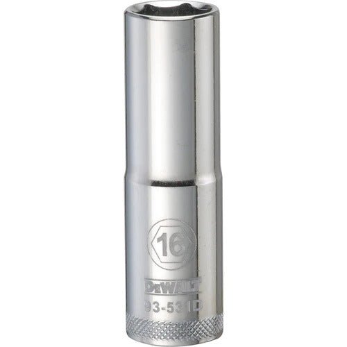 DEWALT DWMT93531OSP-001Pc 12Dr Deep Socket-06Pt-16 - Wise Line Tools