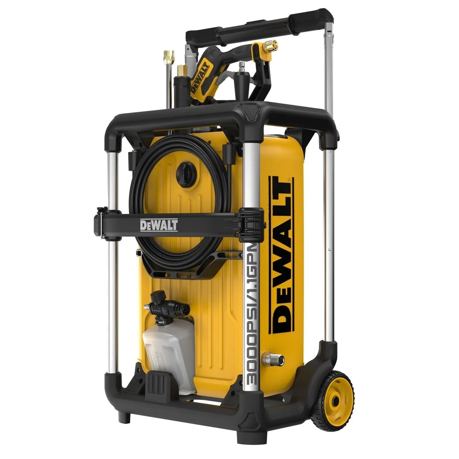 DEWALT DWPW3000-3000 Max PSI* 1.1 GPM 15 AMP Brushless Jobsite Electric Cold Water Pressure Washer - Wise Line Tools