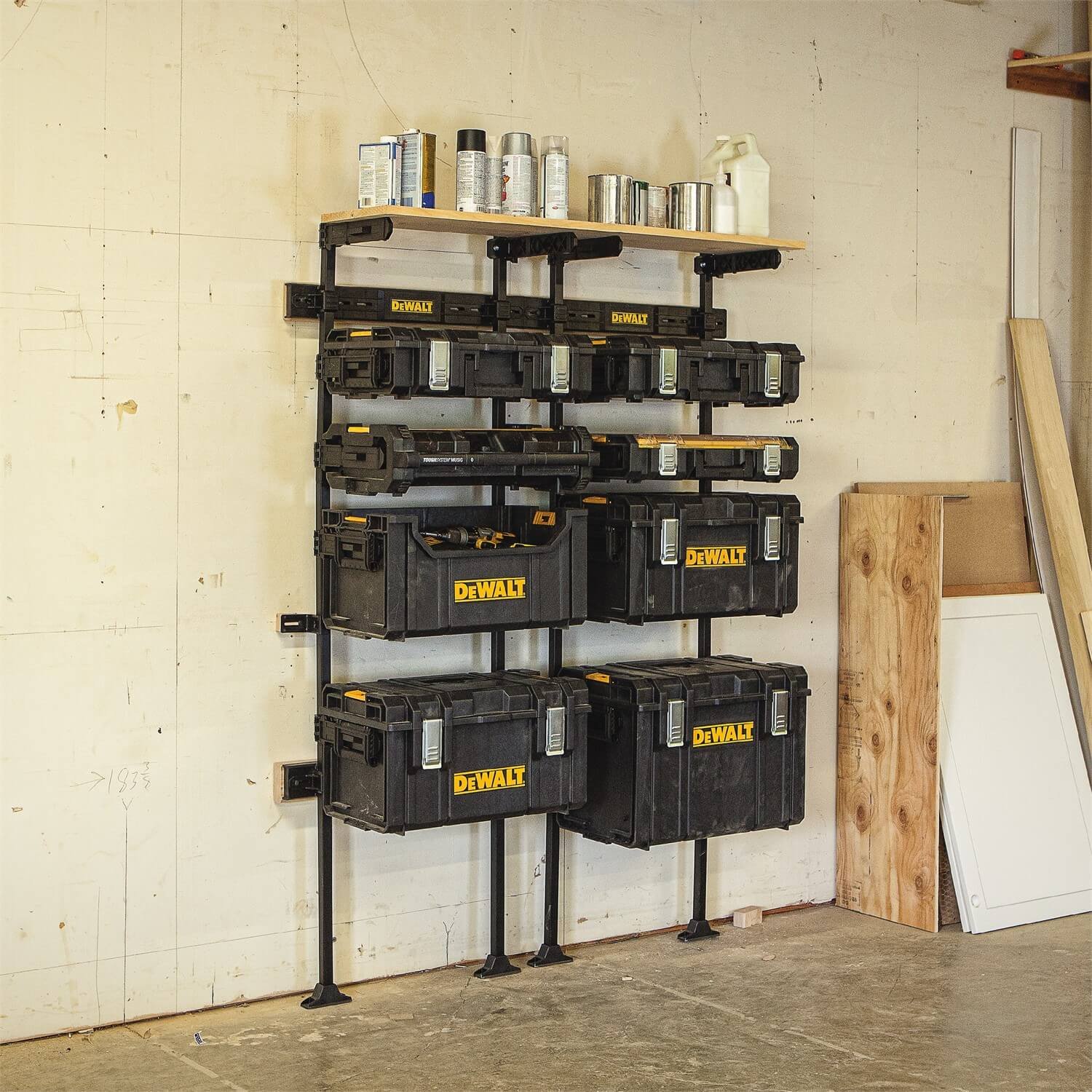 DEWALT DWST08260-Garage Storage Rack, Tough System - Wise Line Tools