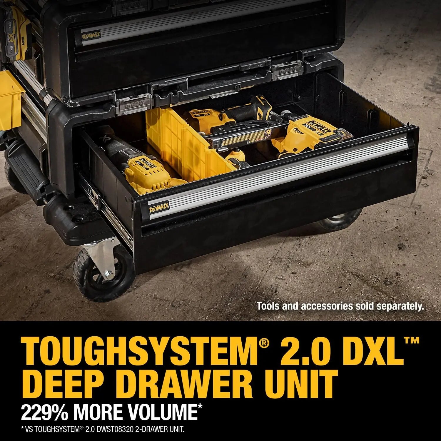 DEWALT DWST08510- DXL- Deep Drawer unit - Wise Line Tools
