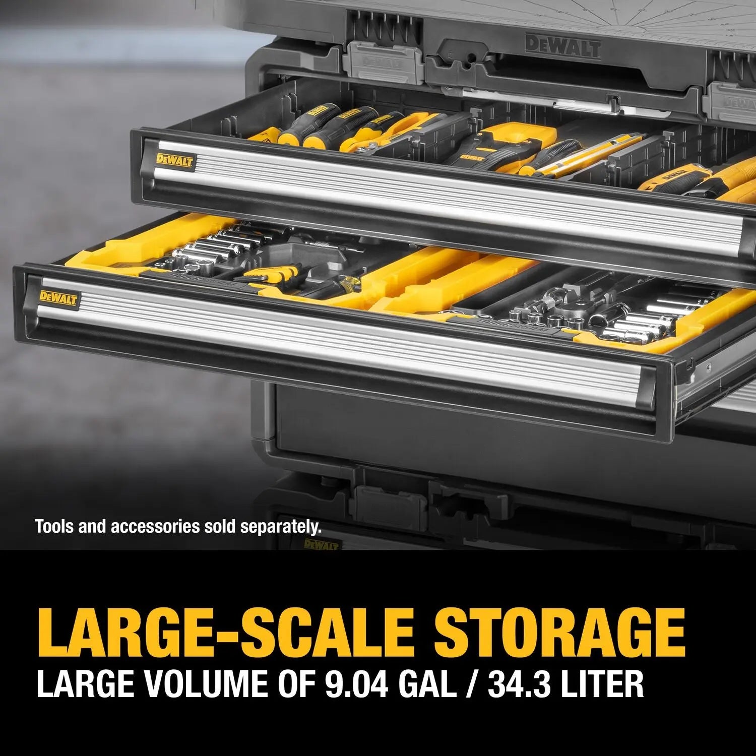 DEWALT DWST08520 TOUGHSYSTEM® 2.0 DXL™ 30 in. 2 Drawers DEWALT