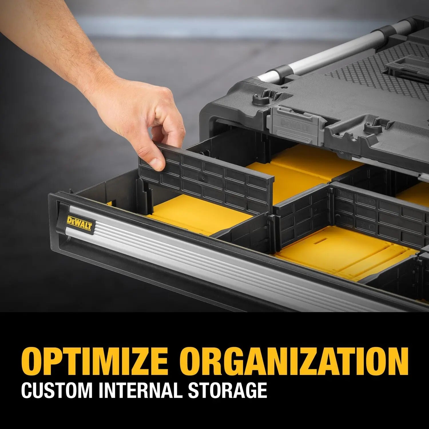 DEWALT DWST08520 TOUGHSYSTEM® 2.0 DXL™ 30 in. 2 Drawers DEWALT