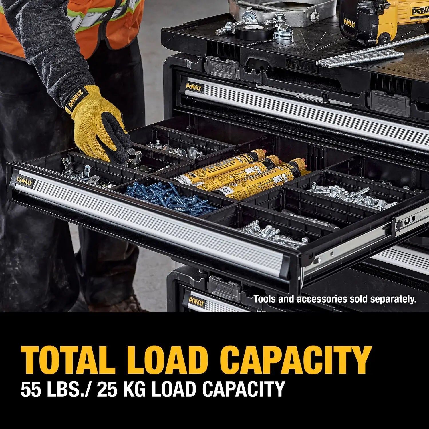 DEWALT DWST08520 TOUGHSYSTEM® 2.0 DXL™ 30 in. 2 Drawers DEWALT