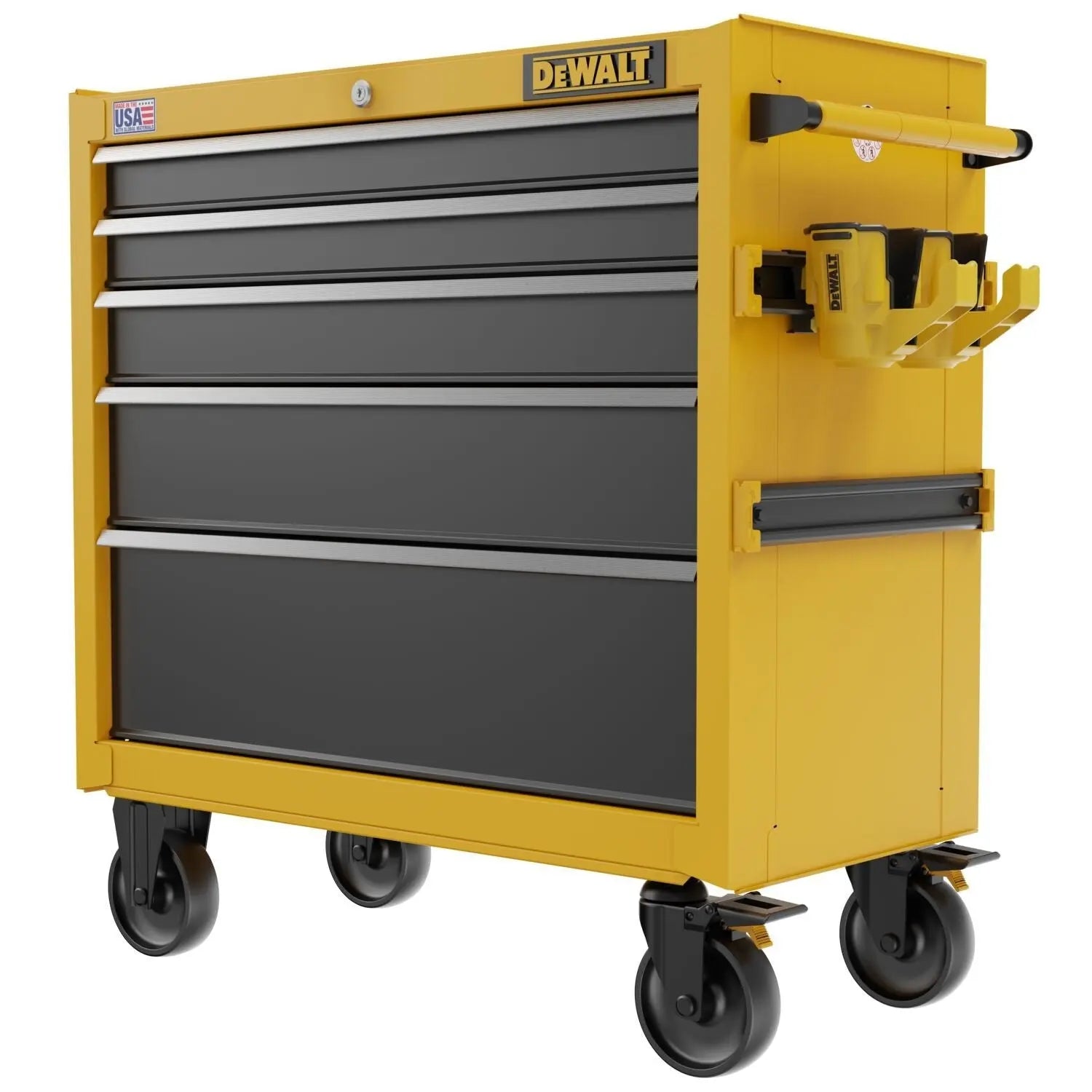 DEWALT DWST37052-37 in. 5-Drawer Rolling Tool Cabinet - Wise Line Tools