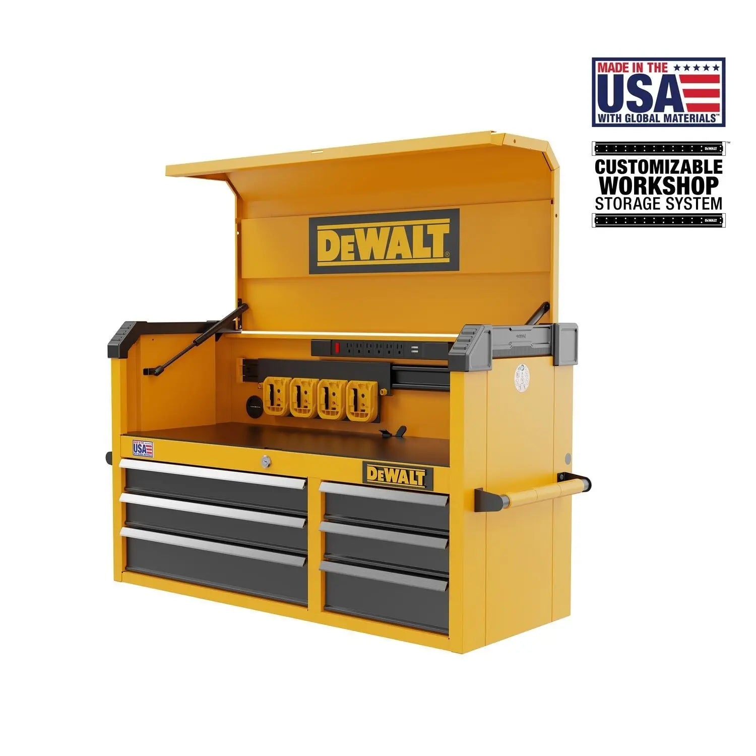 DEWALT DWST41061-41 in. 6-Drawer Tool Chest - Wise Line Tools