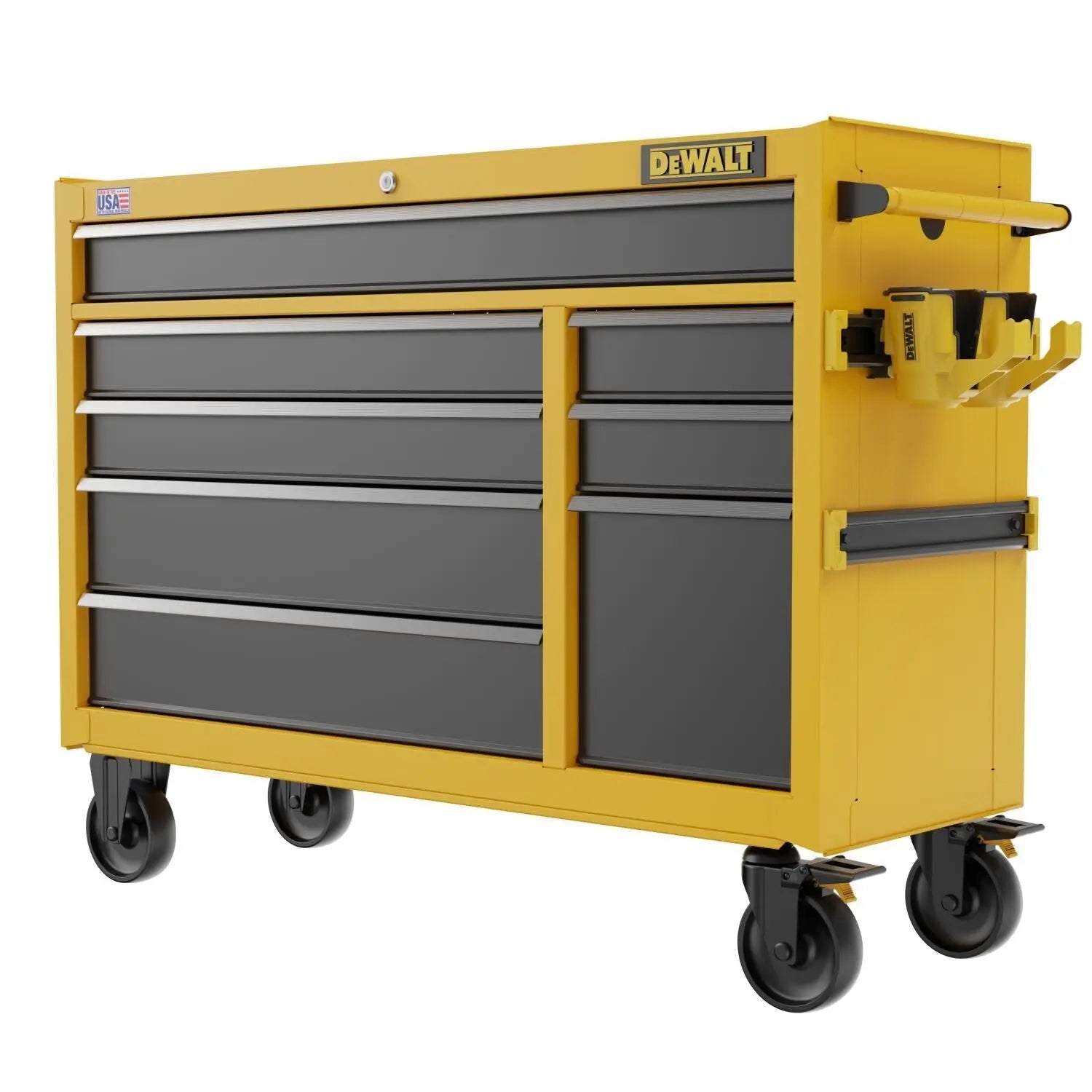 DEWALT DWST52082-52 in. 8-Drawer Rolling Tool Cabinet - Wise Line Tools