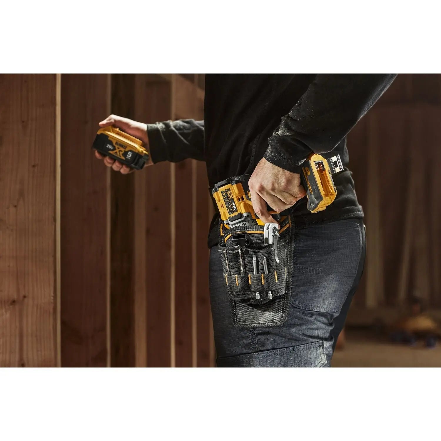DEWALT DWST540502-Professional Drill Holster - Wise Line Tools