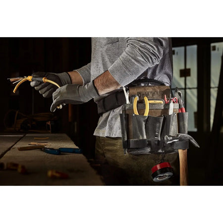 DEWALT DWST550114-Leather Electrician Pouch 2023 - Wise Line Tools