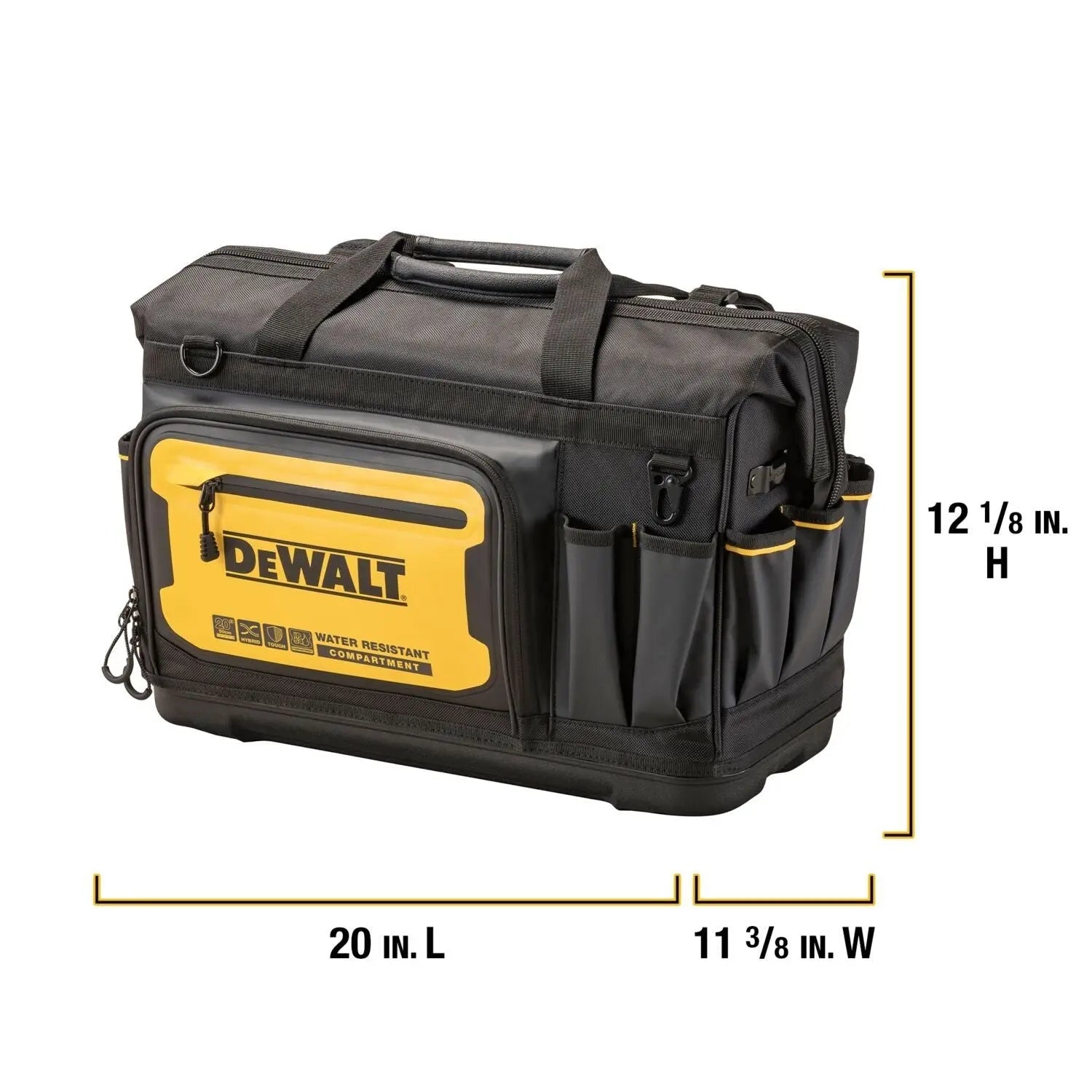DEWALT DWST560104-20” PRO Open Mouth Tool Bag - Wise Line Tools