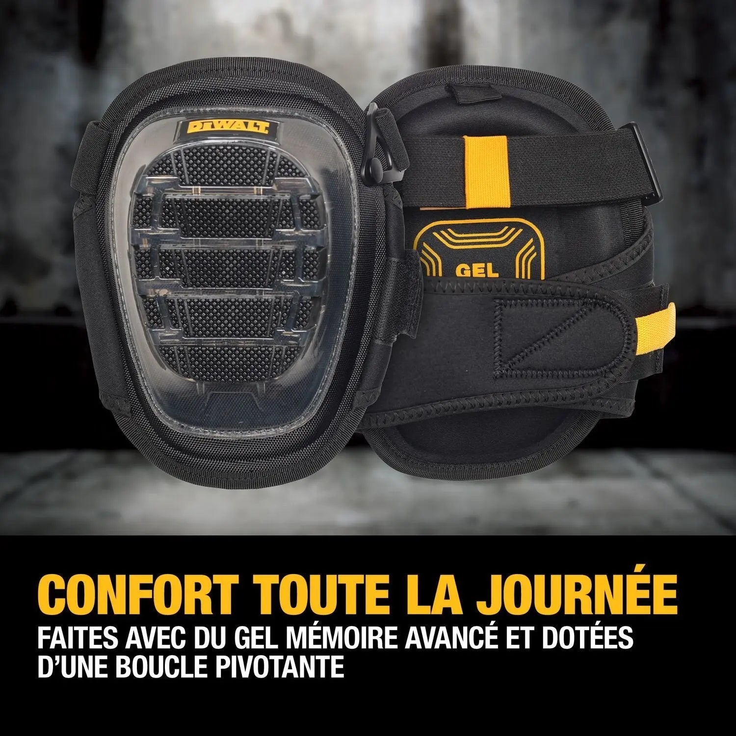 DEWALT DWST590012-Stabilizing Knee Pads with Gel - Wise Line Tools