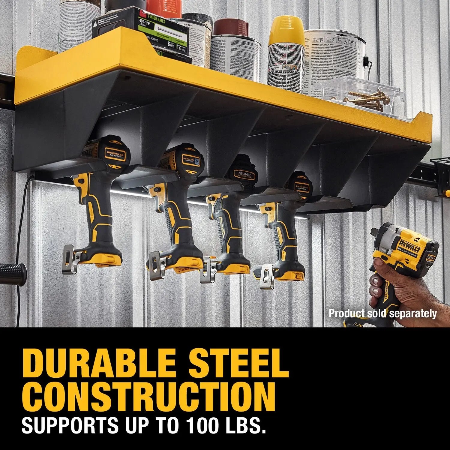 DEWALT DWST82822-Power Tool Storage Shelf - Wise Line Tools