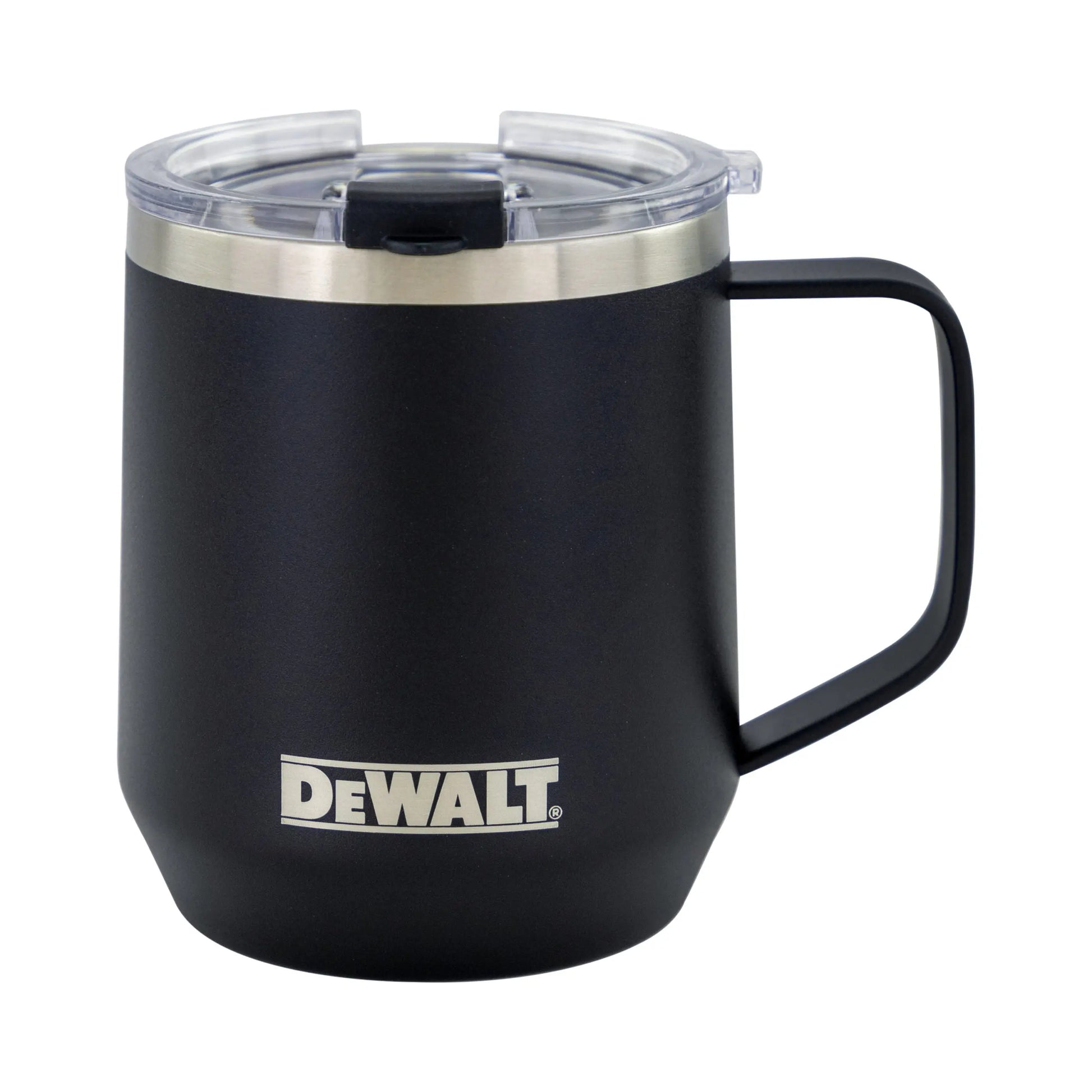 DEWALT DXC14CMBS - Logo Coffee Mug, Insulated Black Stainless Steel, 14 oz. DEWALT