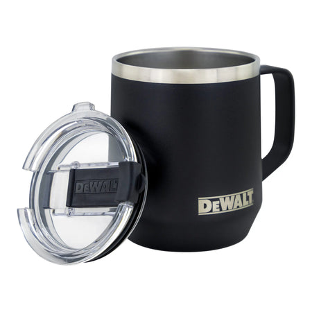 DEWALT DXC14CMBS - Logo Coffee Mug, Insulated Black Stainless Steel, 14 oz. DEWALT
