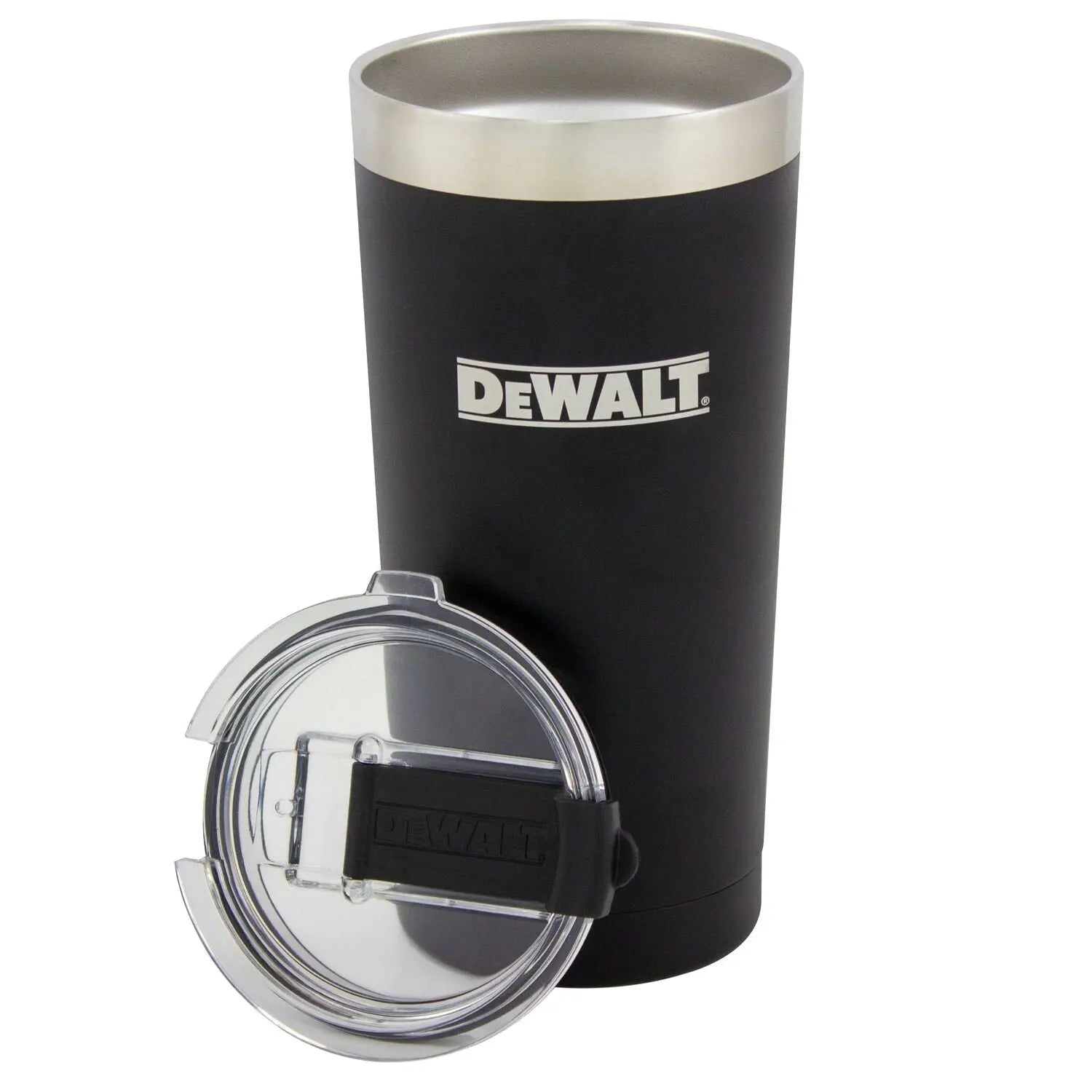 DEWALT DXC20OZTBS - Stainless Steel Tumbler, Black, 20 oz. DEWALT