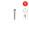 POWERS PFM1411240 - 3/8 in. x 3 in. Screw-Bolt+ High Performance Screw Anchor (50-Pack)