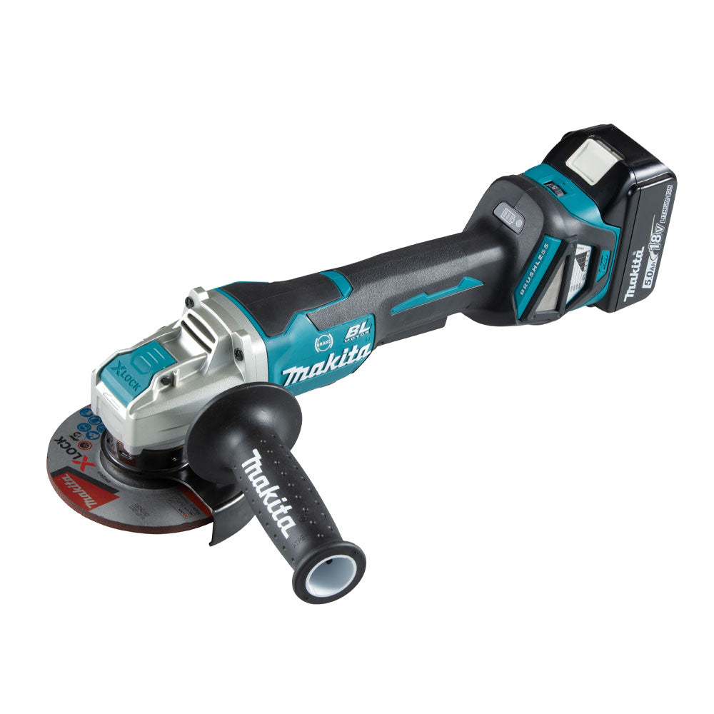 Makita DGA519Z - 5" Cordless Angle Grinder with X-Lock and Brushless Motor