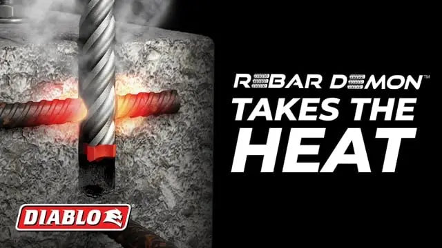 DIABLO  5/32 in. x 4 in. x 6 in. Rebar Demon SDS-Plus 4-Cutter Full Carbide Head Hammer Drill Bit DIABLO