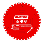 DIABLO D0840S  -  8-1/2" x 40-Teeth General Purpose Saw Blade for Wood DIABLO