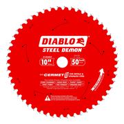 DIABLO D1050CF  -  10" x 50-Teeth Steel Demon™ Cermet II Saw Blade for Medium Metal DIABLO