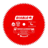 DIABLO D1080N  -  10" x 80-Teeth Saw Blade for Medium Aluminum