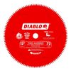DIABLO D1272N  -  12" x 72-Teeth Saw Blade for Thick Aluminum