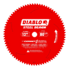 DIABLO D1280CF  -  12" x 80-Teeth Steel Demon Cermet II Saw Blade for Thin Metal